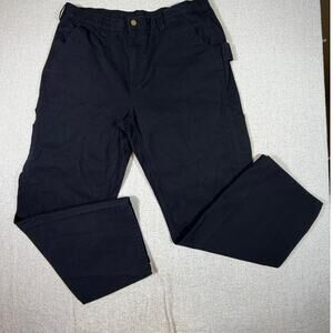 Brahma Men's 38x30 Black Carpenter Style Denim Jeans Workwear Utility Pants